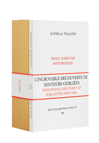 Drei historische Parfums 